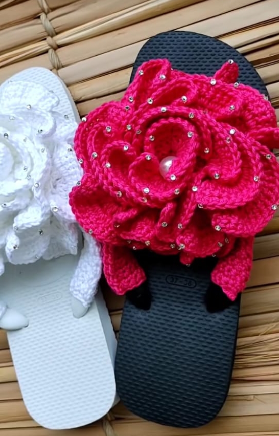 Sandales à Fleurs Duo Élégance